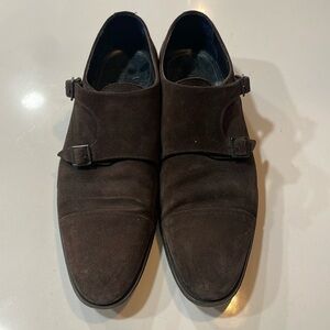 Suitsupply Suede Double Monk Straps
